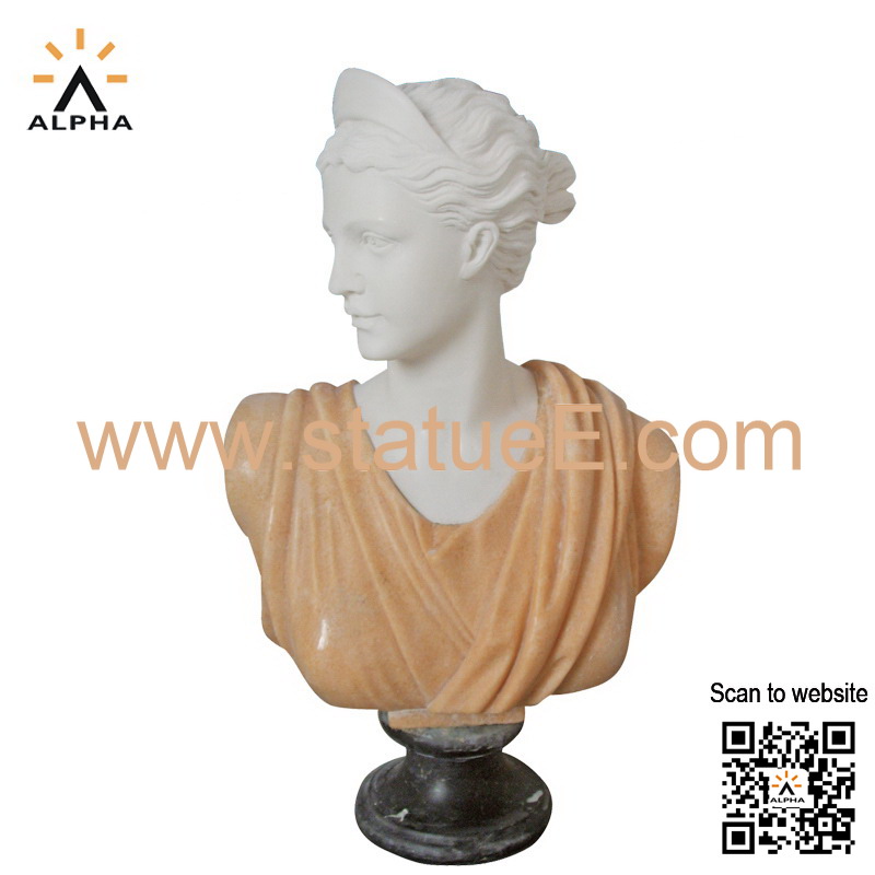 Roman statue head